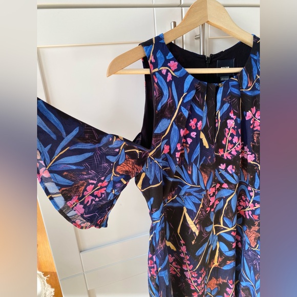 Anthropologie Maeve Open Shoulder Dress - Picture 3 of 7